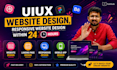 do figma website design, website ui ux design, ui desgin,