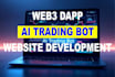 develop a blockchain based pump fun crypto trading bot and web3 dapp