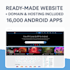 transfer a complete website with 16,884 apps and games