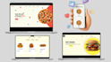 build a responsive HTML CSS js landing page