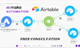 make com automation make com made com airtable automation airtable expert