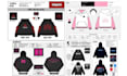 fashion technical drawing techpack clothing pants sketch flat mockup tech pack