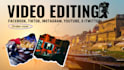 do fast video editing for youtube, reels, tiktok within 12