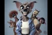 draw custom animal cartoon illustrations