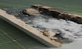 vfx fluid simulation, realistic 3d water simulation, liquid simulation haudini