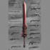 draw custom fantasy dnd weapons art and props