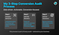 audit and optimize your website or funnel to boost conversions