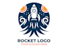 do wonderful super travel, rocket logo design