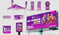 design trade show booth graphics, and backdrop