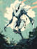 draw a mecha robot art and illustration
