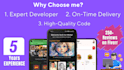 do android and IOS, mobile app development, flutter app creation