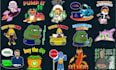 create custom animated telegram sticker packs for crypto projects, nft community