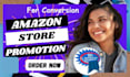 do amazon store promotion to increase amazon store sales