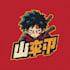 create a comic logo with anime manga mascot