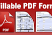 create fillable pdf form