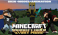 create custom minecraft model skins, texture and animation