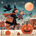 draw christmas and halloween illustrations