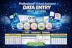do efficient data entry, copy paste, PDF to excel