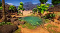 design lowpoly 3d game environment and level design