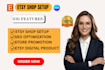 professionally setup, design, and optimize your etsy shop for maximum sales