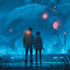 create science fiction, fantasy, cyberpunk illustration