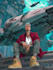 a sci fi character illustration or sci fi character