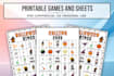 design custom printables and party games