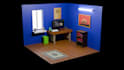 do 3d modeling and animation services using blender