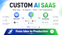 develop your custom ai saas web application