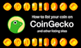 professionally list your coin on coingecko