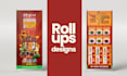create roll up banners, x banner and standee