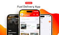 ready to launch logistics and fuel delivery app with real time tracking