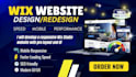 develop a responsive wix studio website with pro layout and UI