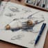 draw high quality spaceship concept