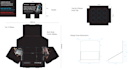 make cardboard retail countertop display to attract customer