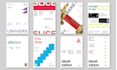 design modern and minimal swiss posters