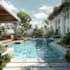 create backyard landscape design rendering