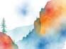 make a watercolor portrait