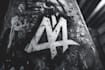 design awesome logo on graffiti