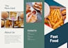 design a professional trifold brochure, flyer or menu card