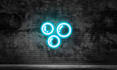 create glowing neon sign designs and quotes