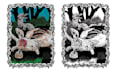 create a horror art illustration for album covers and more