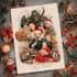 design unique and festive christmas card art