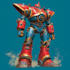 create custom mecha robot art