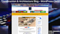 design a professional construction or engineering website