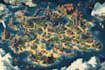 make fantasy map design map illustration fantasy map