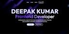 build frontend website with react nextjs and tailwind