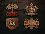 design awesome rpg fantasy or sci fi logo for you