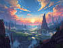 make concept landscape art