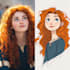 do disney cartoon portrait